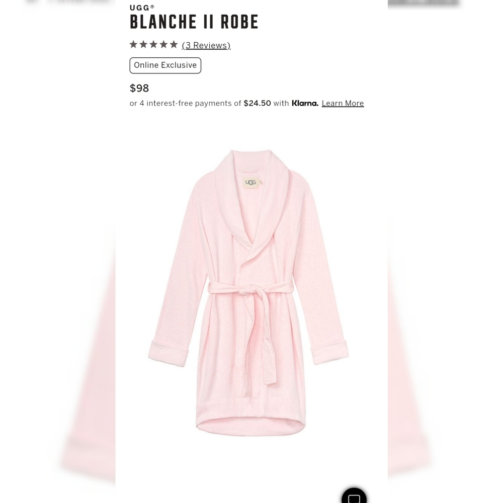 Ugg Robe (BRAND NEW) XL
